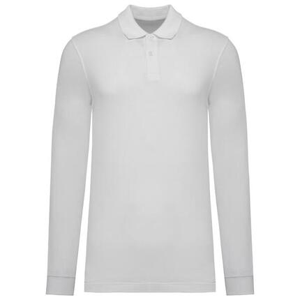 Polo piqué manches longues Kariban Bio180