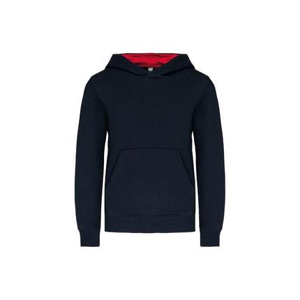 Bluza z kapturem dla dzieci Kariban Contrastée