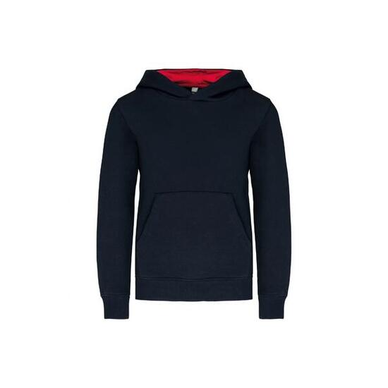 Bluza z kapturem dla dzieci Kariban Contrastée
