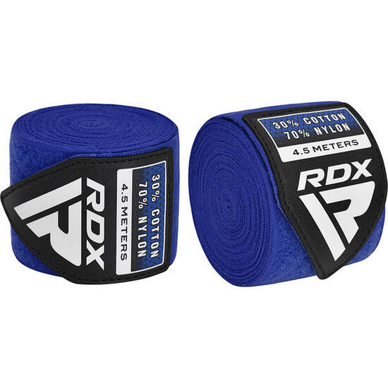 RDX Bandes de Boxe WX Pro 4.5 m – Bleu