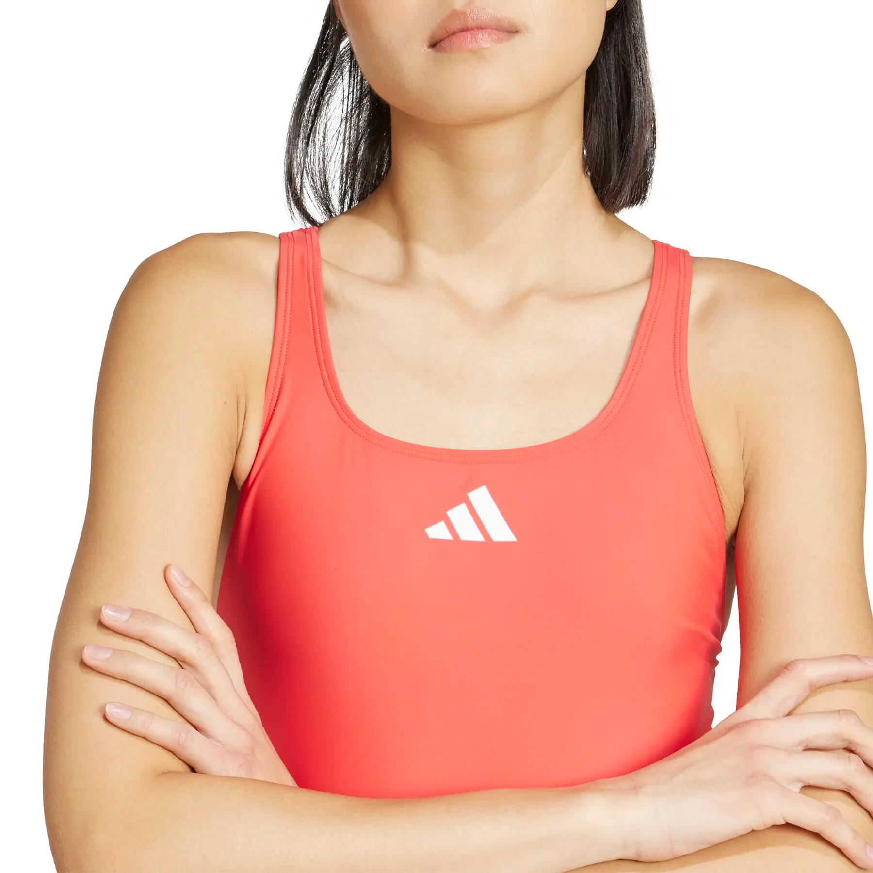 Maillot de bain 1 pièce dos en C femme adidas 3-Stripes 5/6