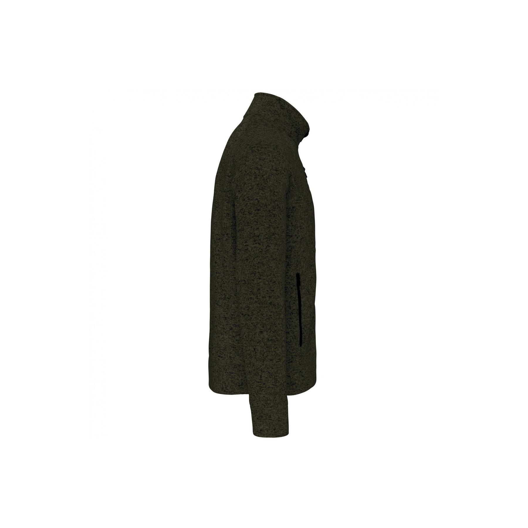 Melierte Jacke mit Reißverschluss Kariban 3/3