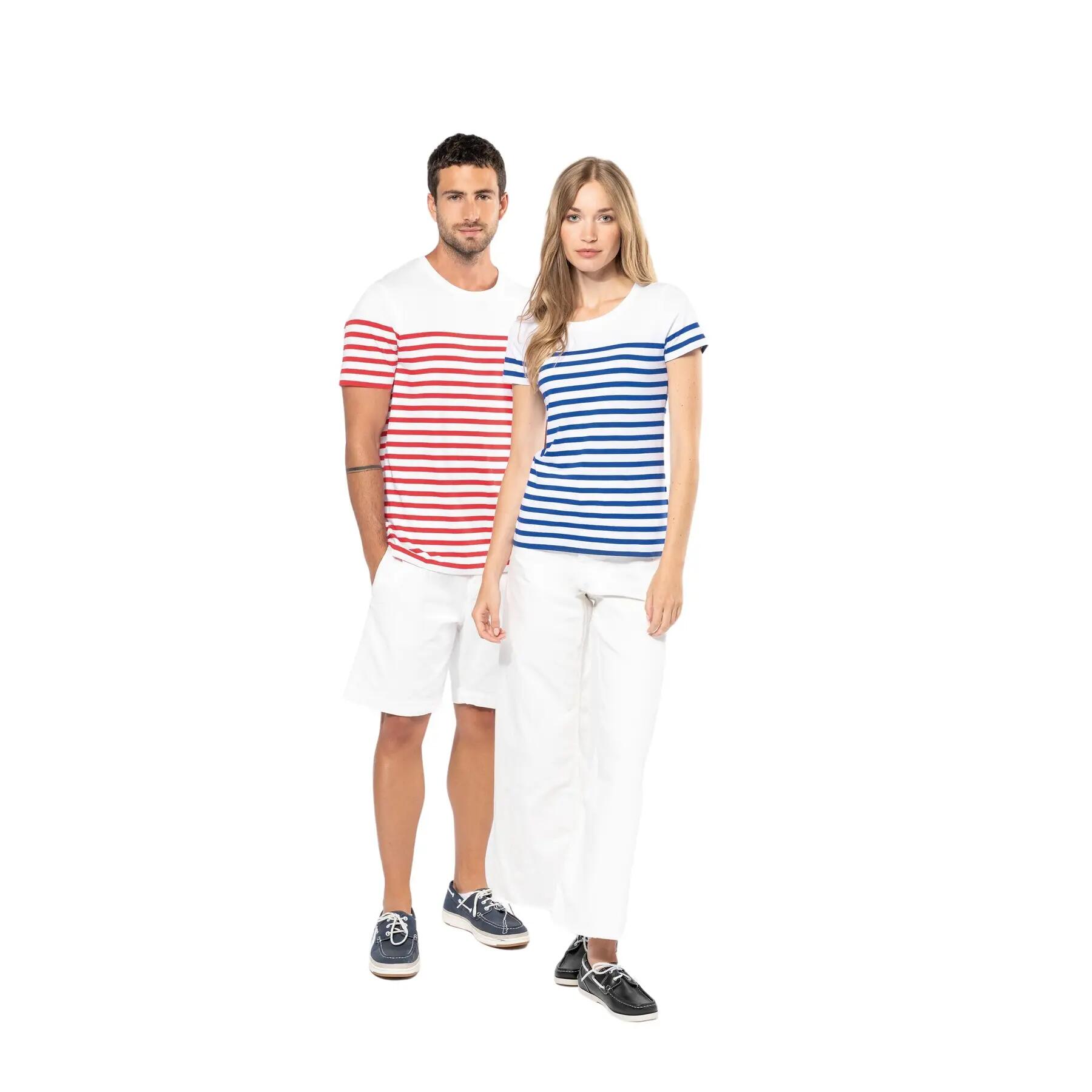 T-shirt marin col Kariban Bio 3/7