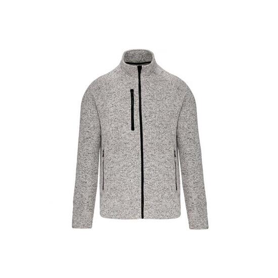 Veste zippée chinée Kariban