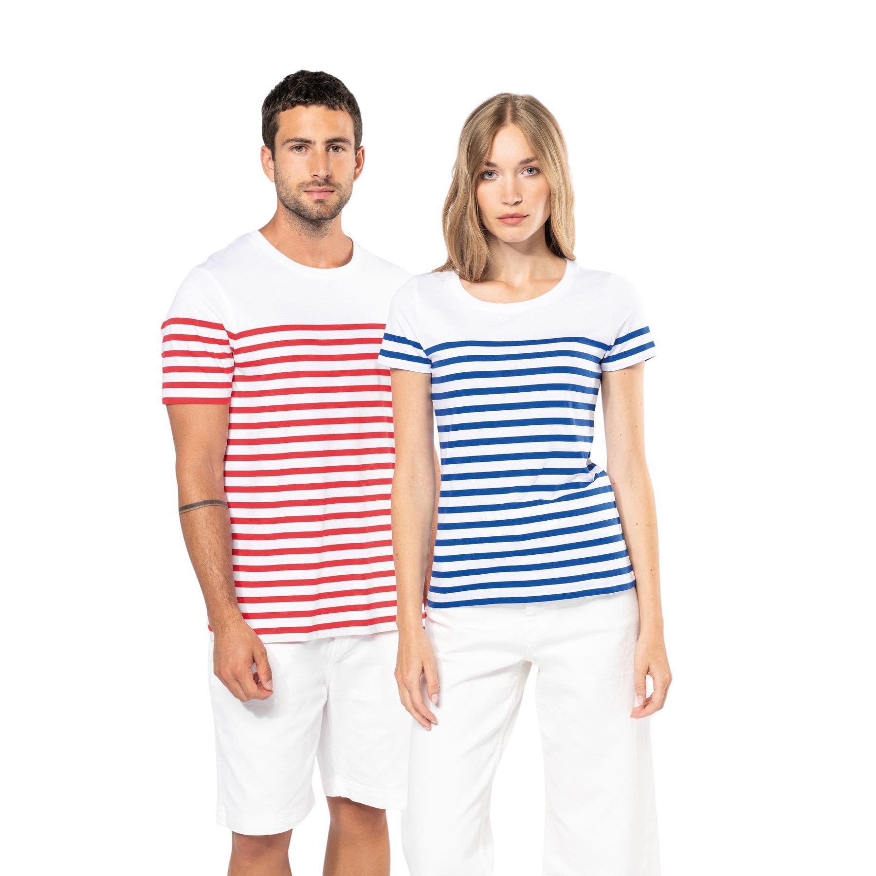 T-shirt marin col Kariban Bio 2/7