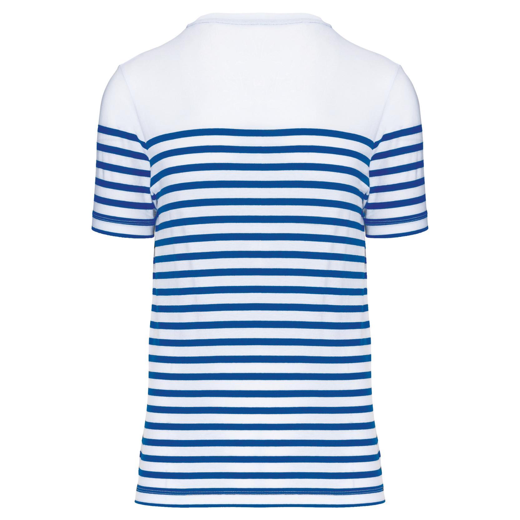 T-shirt marin col Kariban Bio 5/7