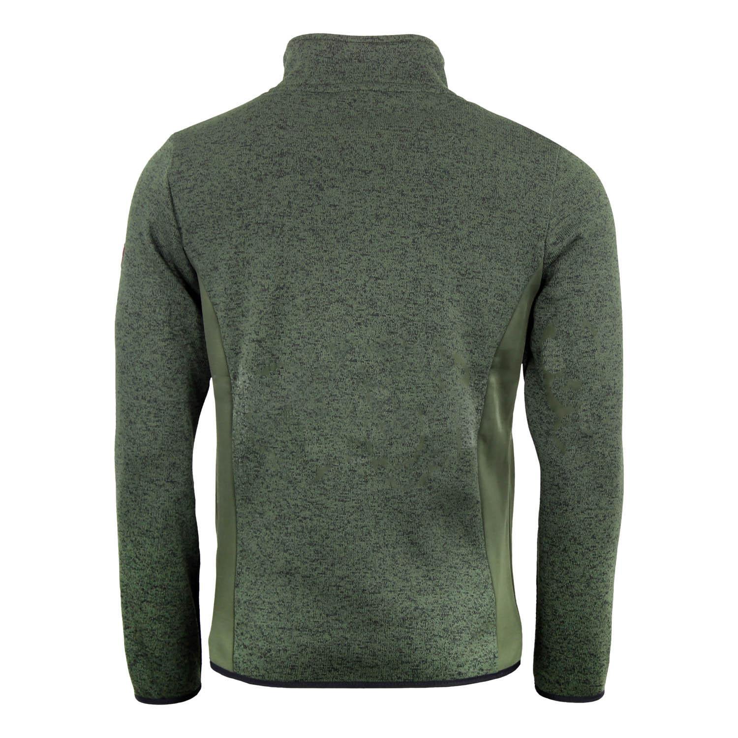 Fleece jas met gewatteerde inzetten Peak Mountain Chacha 2/5