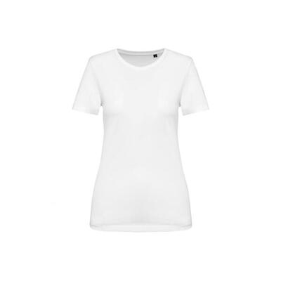 Dames t-shirt met ronde hals suprima kariban premium