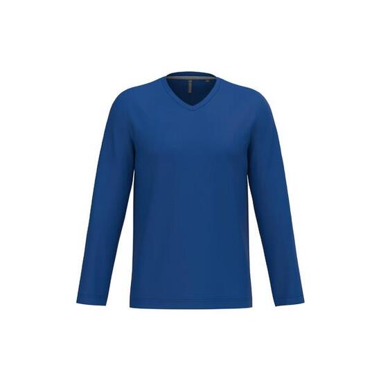 T-shirt manches longues col V Kariban