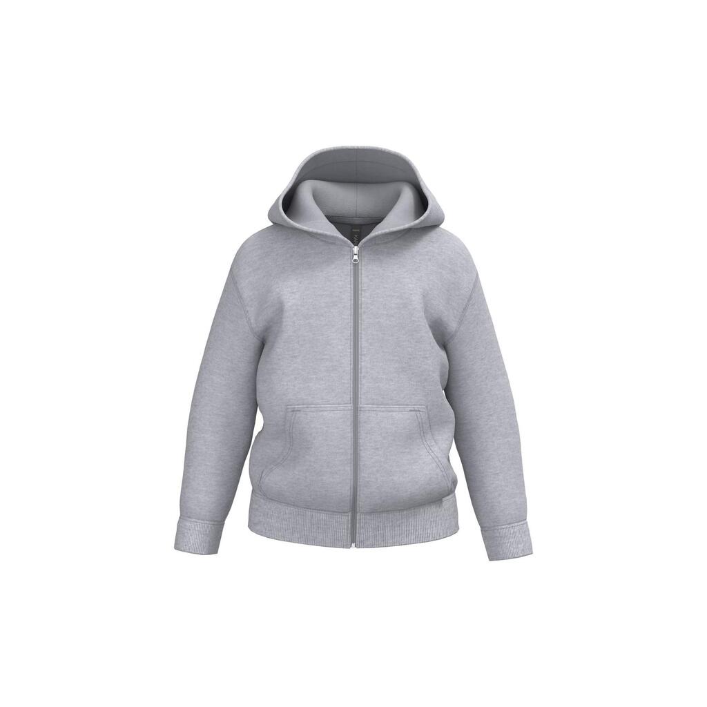Hooded sweatshirt with zipper Kariban