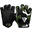 Mănuși fitness RDX F6, negru/verde, S