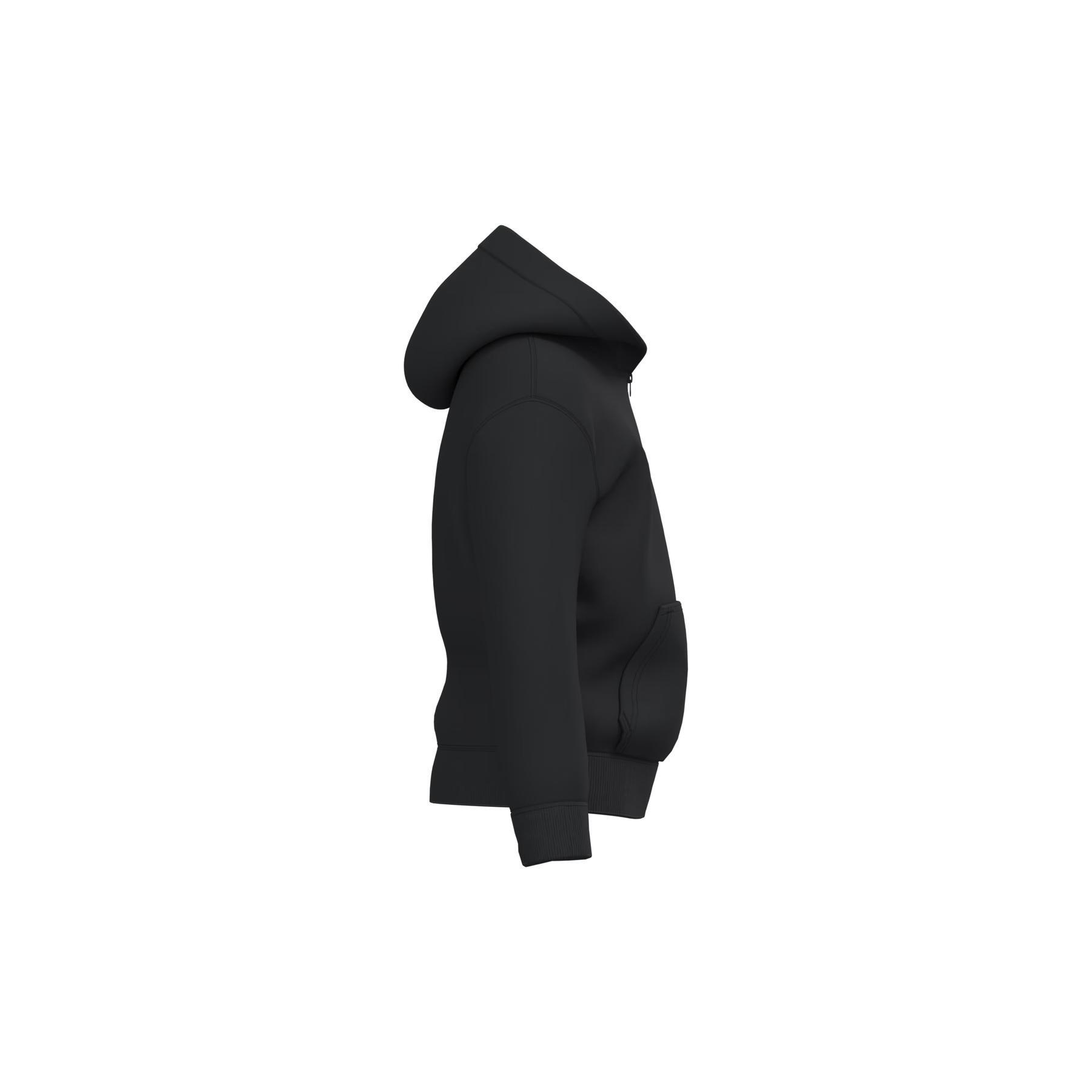 Sweatshirt à capuche zippé enfant Kariban 3/3