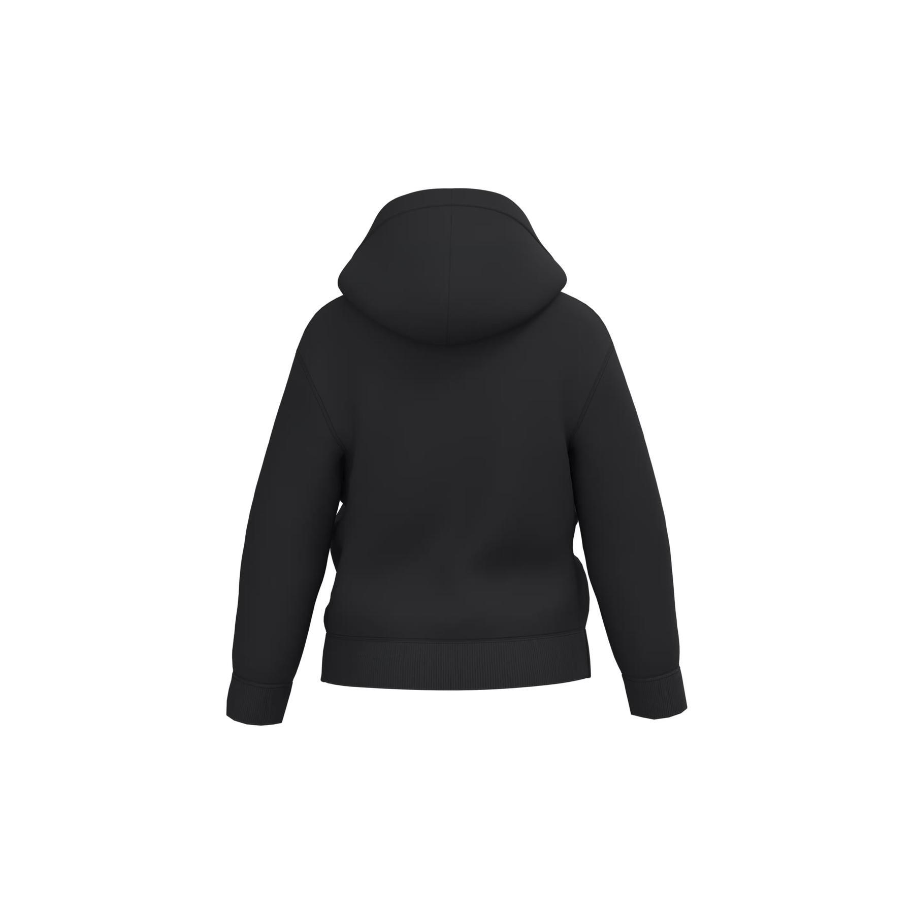 Sweatshirt à capuche zippé enfant Kariban 2/3