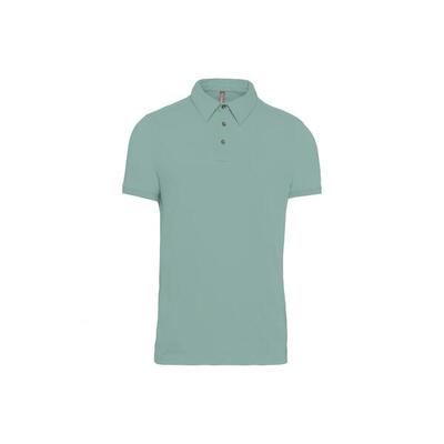 Poloshirt met korte mouwen kariban jersey