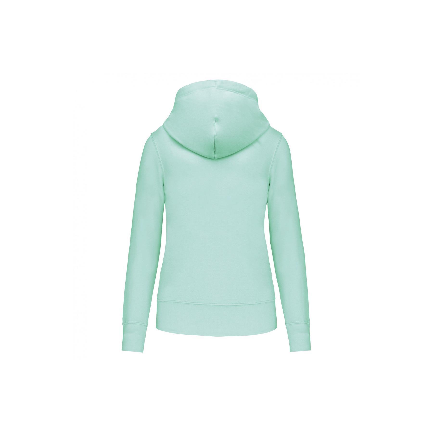 Sweatshirt à capuche écoresponsable femme Kariban 2/3