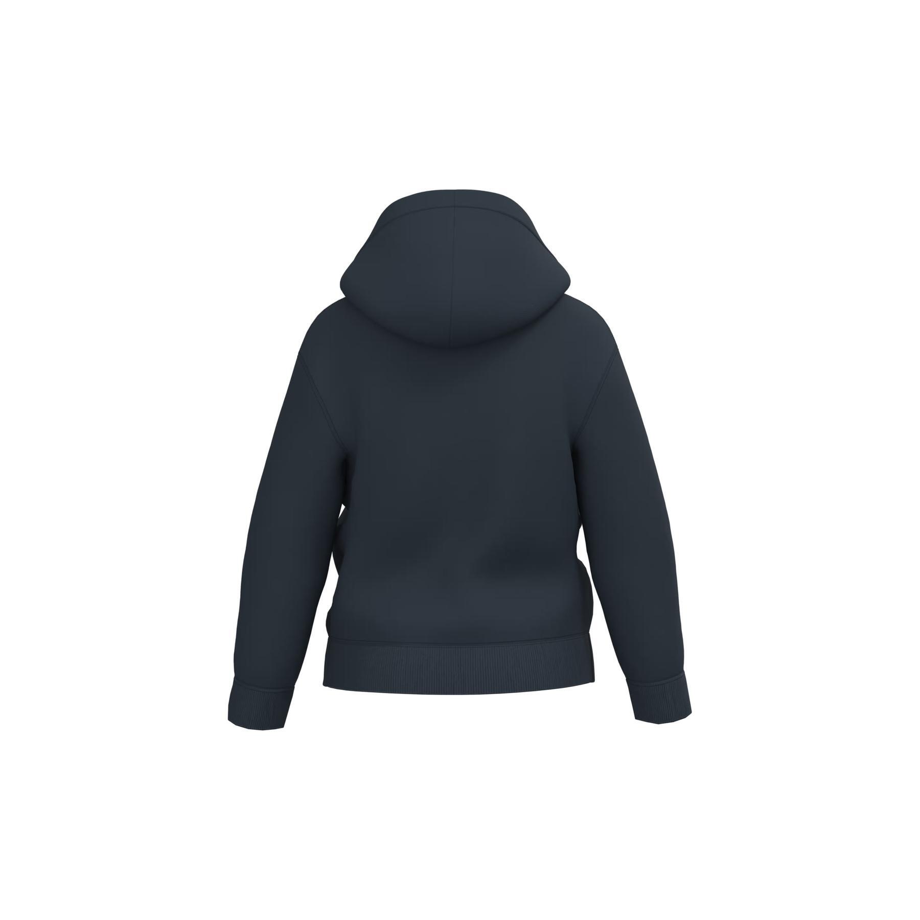 Sweatshirt à capuche zippé enfant Kariban 2/3