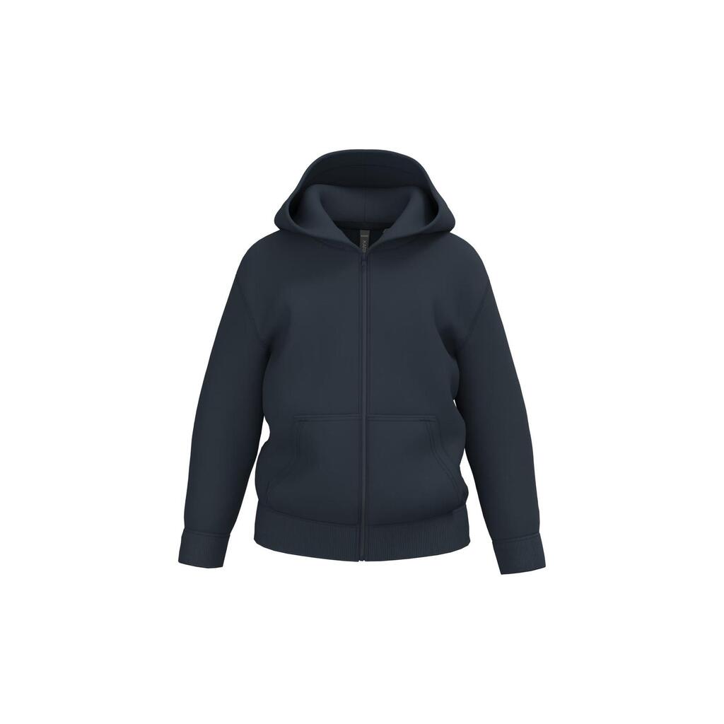 Hooded sweatshirt with zipper Kariban