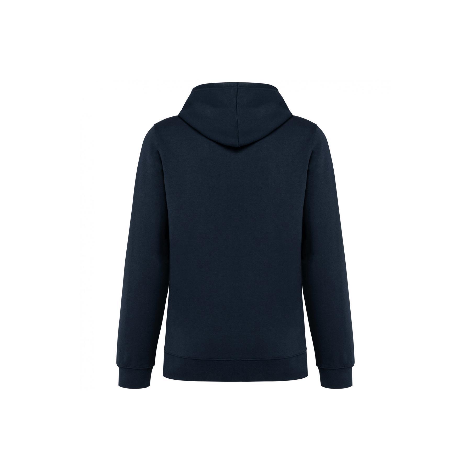 Sweatshirt mit gemusterter, kontrastierender Kapuze Kariban 2/3