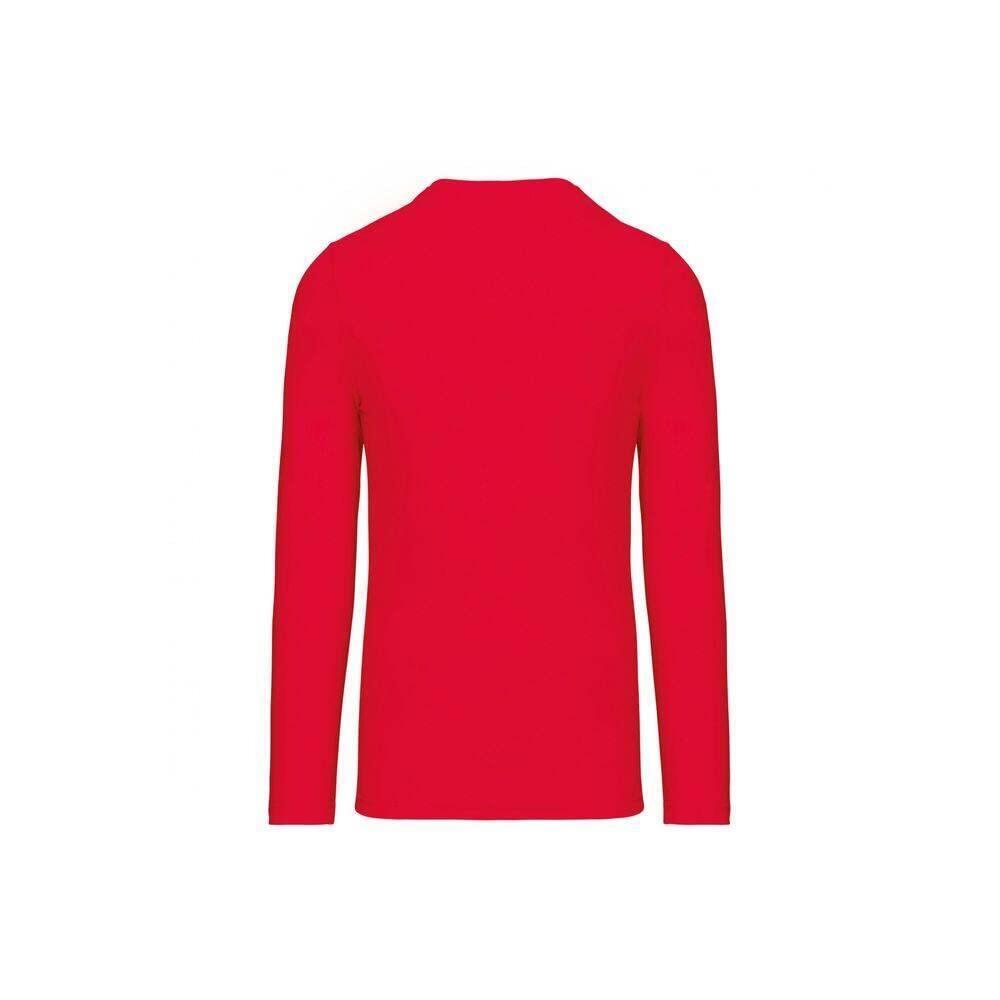 T-shirt Kariban Col V manches longues 2/7