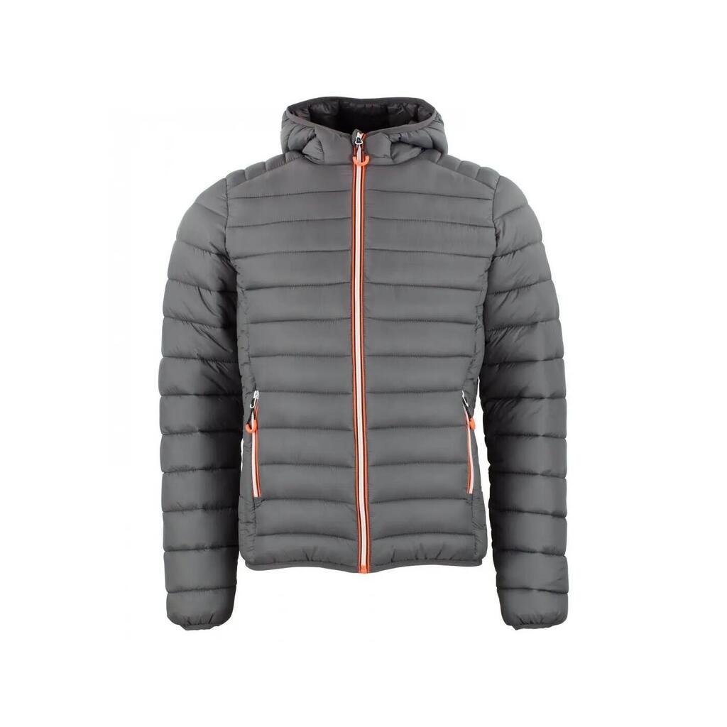 Peak Mountain's Hooded Lightweight Puffer