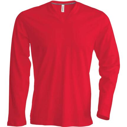 T-shirt manches longues col V Kariban