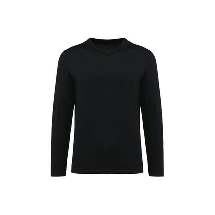 T-shirt manches longues suprima col V Kariban Premium