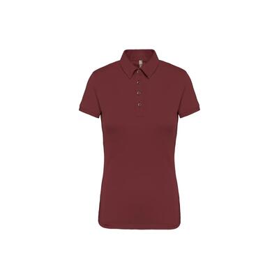 Korte mouw vrouwen polo kariban jersey