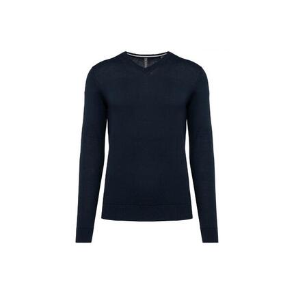 Pull col en V écoresponsable Kariban