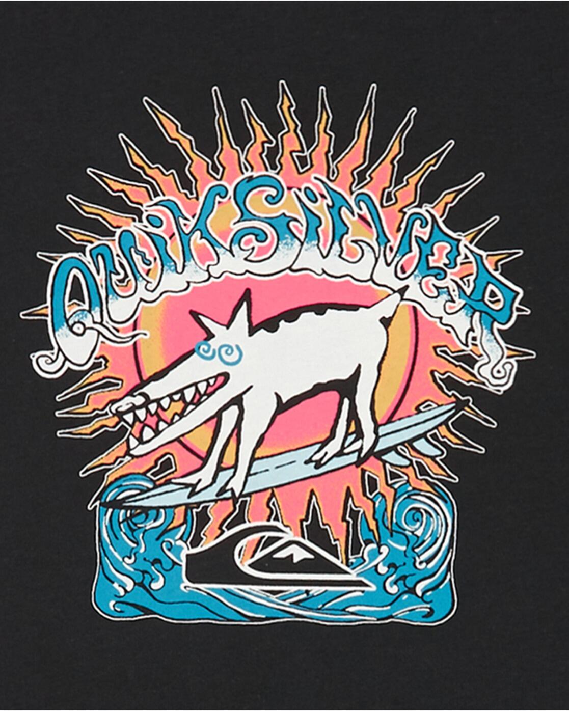 T-Shirt à manches courtes EV ANIMAL SURFER Noir Jeune Garçon 3/3