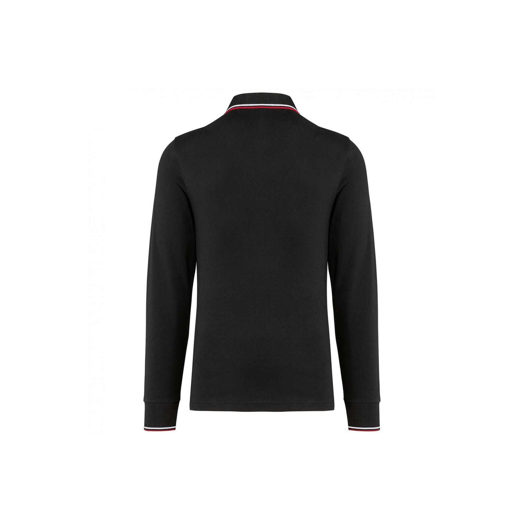Polo maille piquée manches longues Kariban 2/3