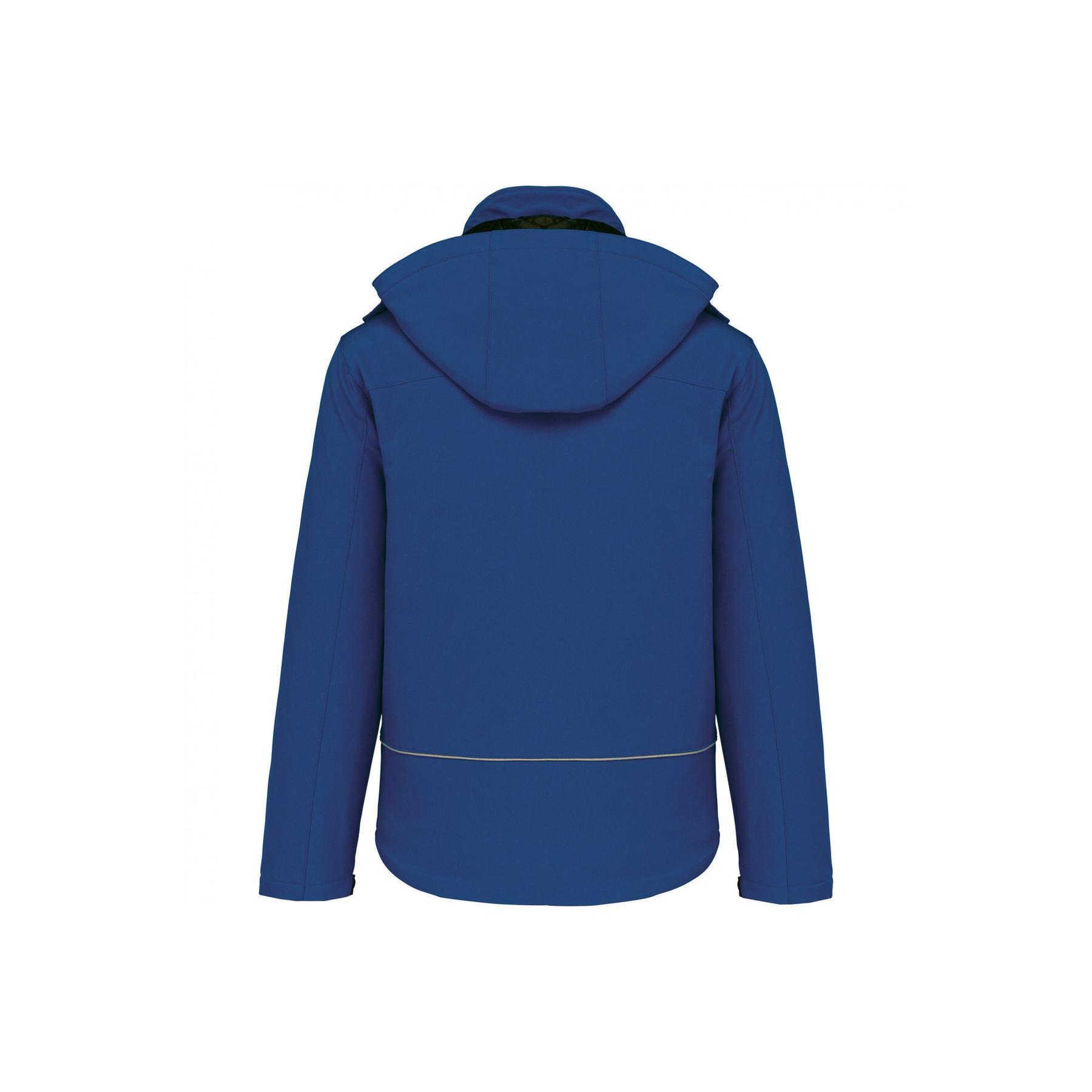 Fleece-gefütterte Softshelljacke mit Kapuze Kariban 5/7