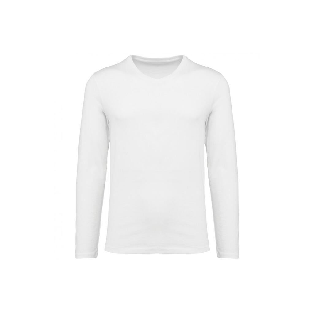 Suprima long sleeve v-neck t-shirt Kariban Premium