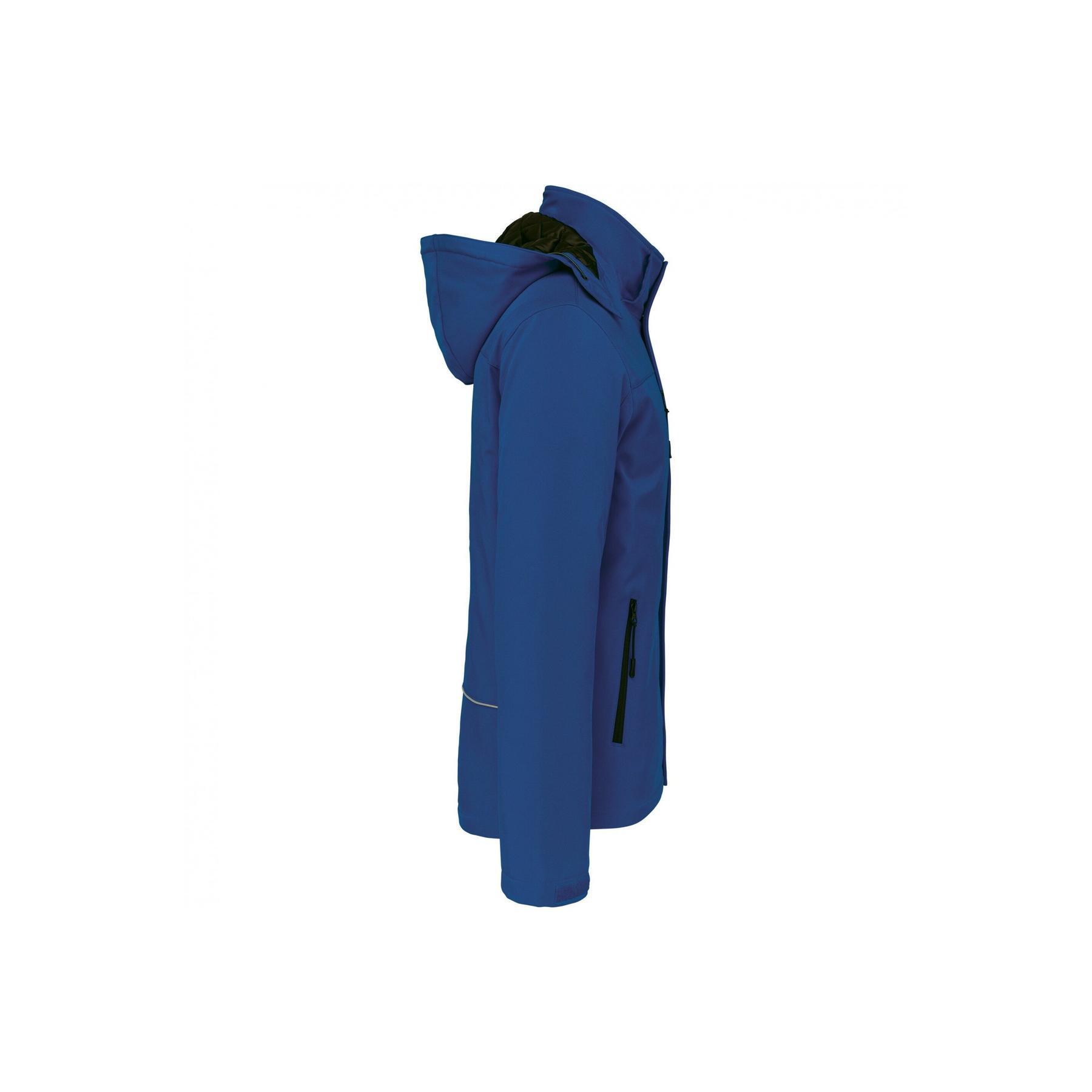 Fleece-gefütterte Softshelljacke mit Kapuze Kariban 7/7