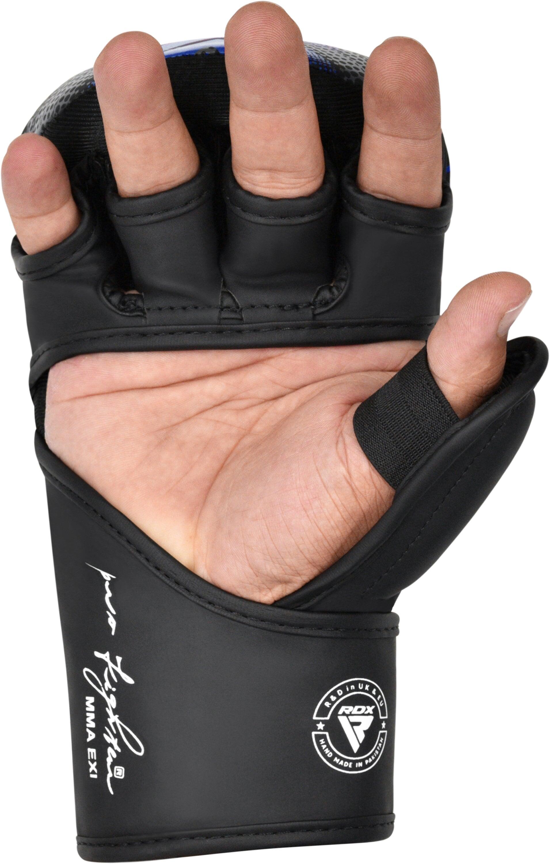 Guanti MMA RDX Shooter IMMAF – Blu – L 3/4