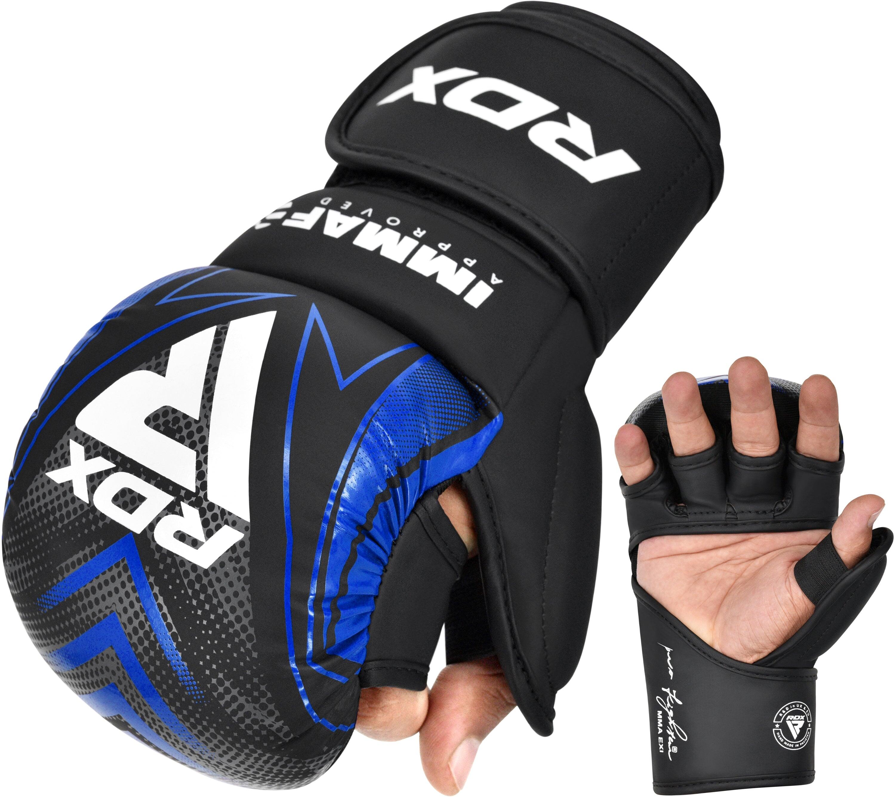 Guanti MMA RDX Shooter IMMAF – Blu – L 2/4