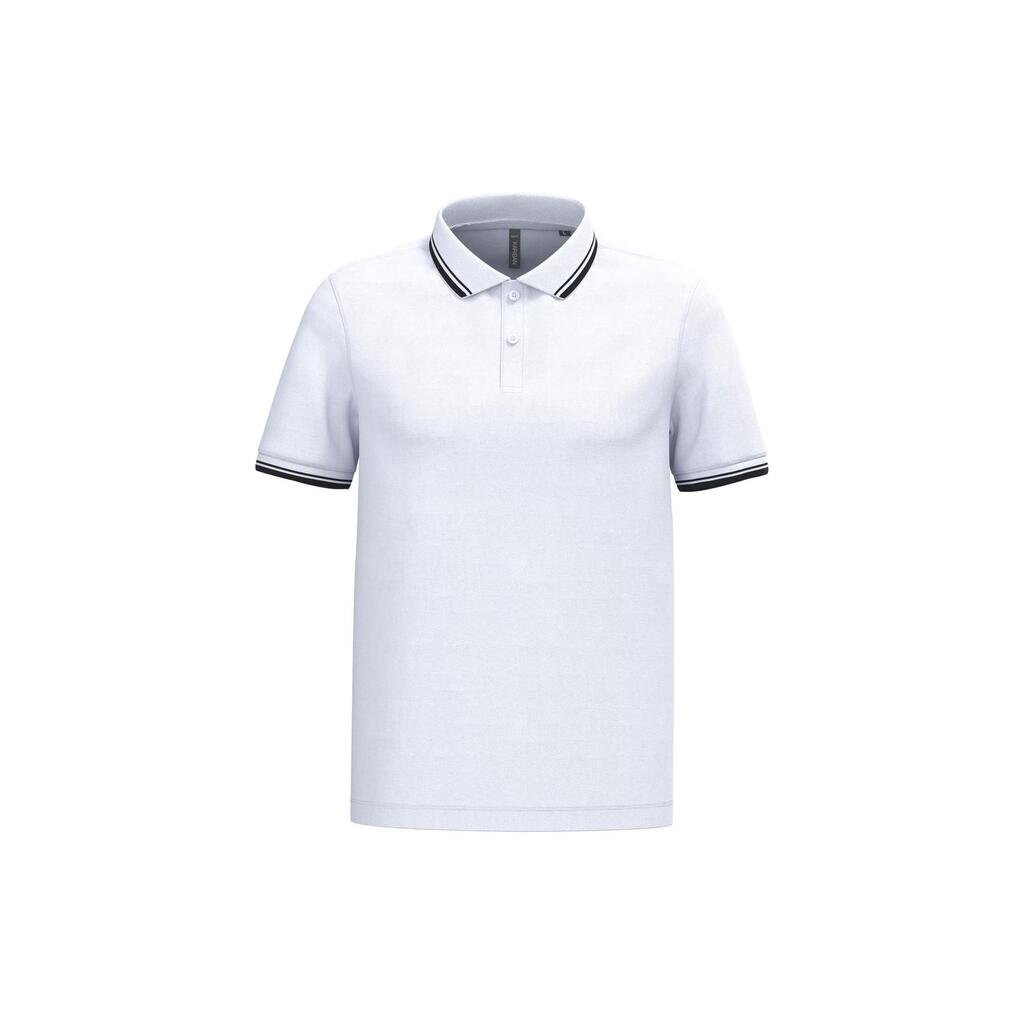 Polo with contrast piping Kariban