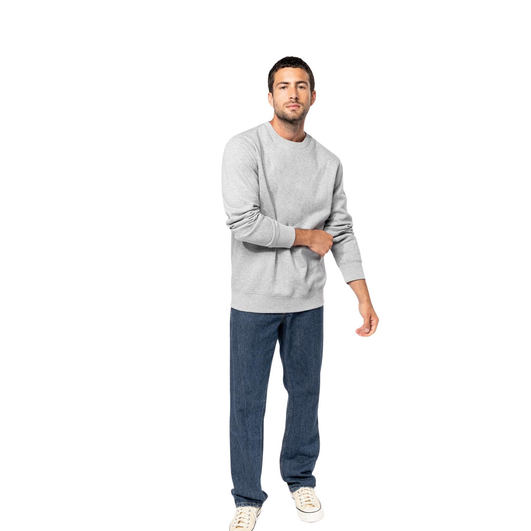 Sweatshirt mit Rundhalsausschnitt Kariban 2/7