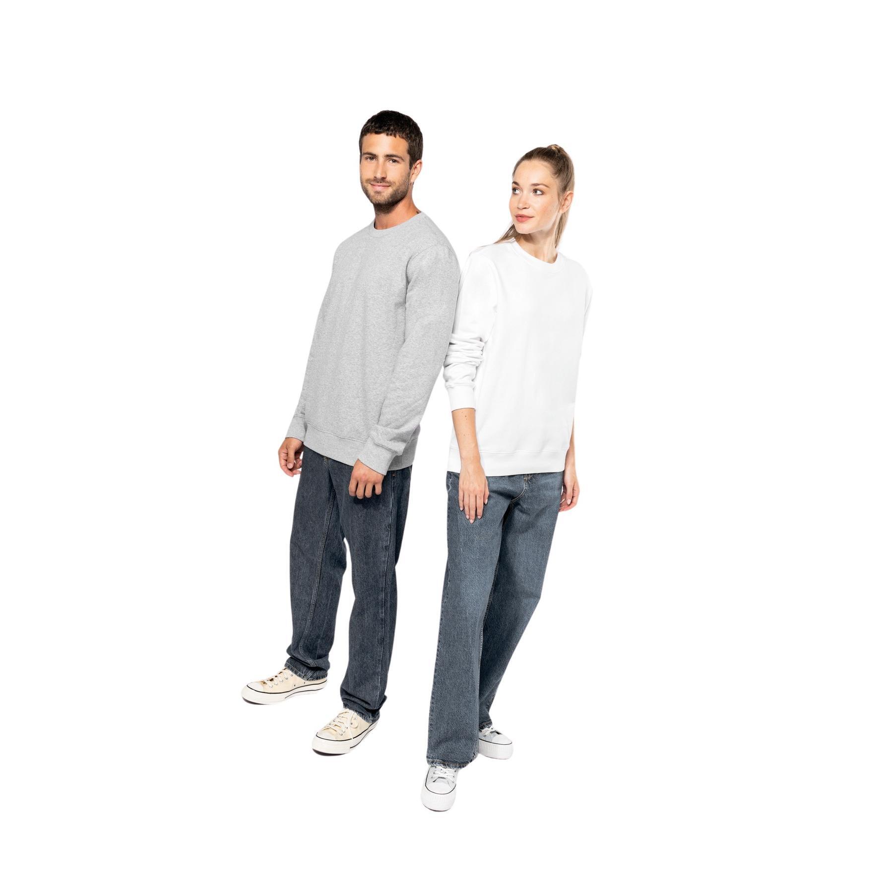 Sweatshirt mit Rundhalsausschnitt Kariban 5/7
