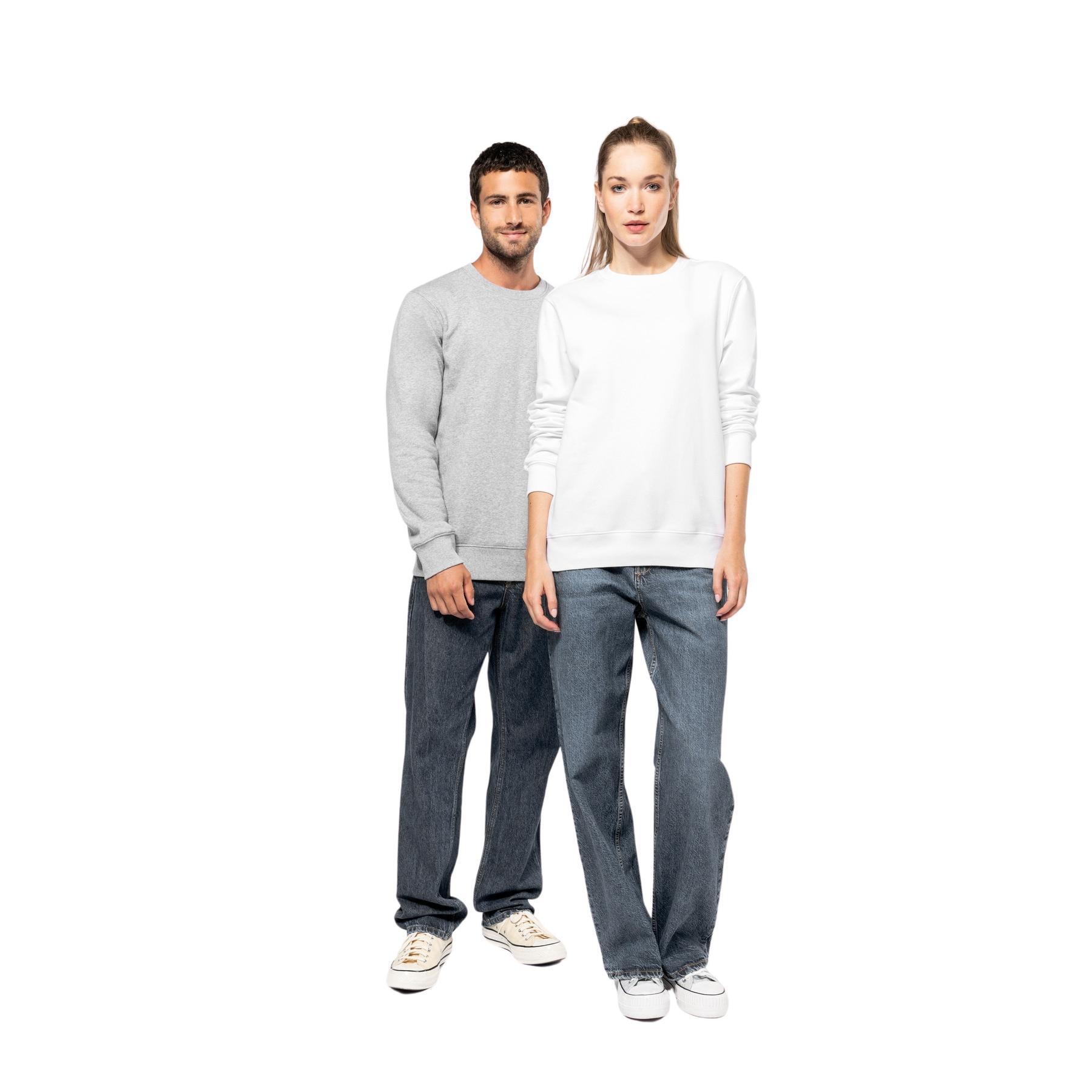 Sweatshirt mit Rundhalsausschnitt Kariban 4/7