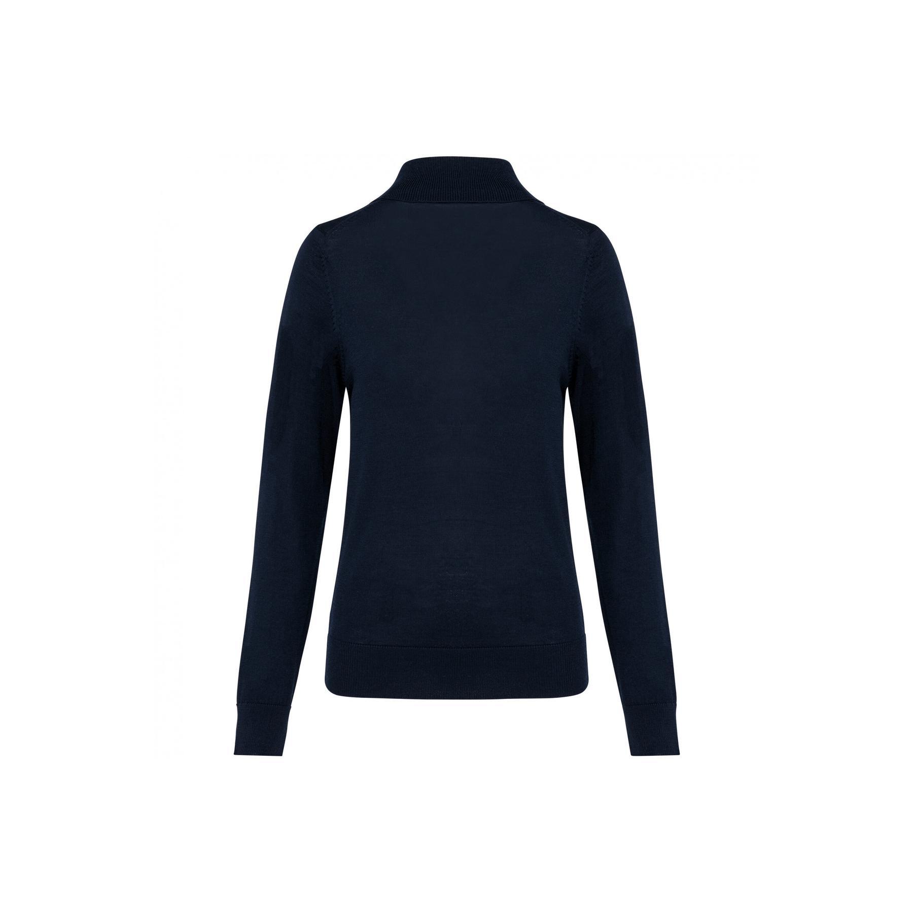 Merino-Pullover mit Rollkragen, Damen Kariban Premium 2/3
