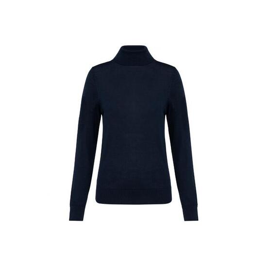 Merino-Pullover mit Rollkragen, Damen Kariban Premium