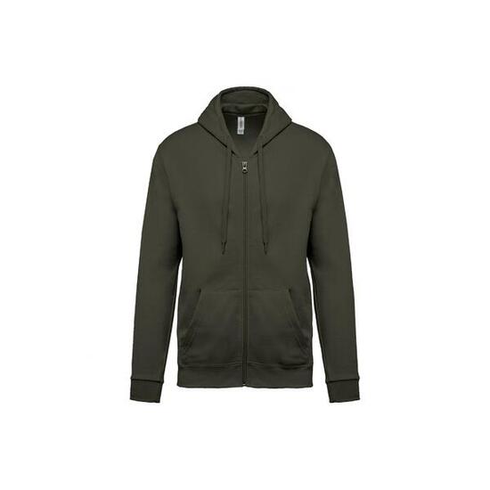Sweatshirt à capuche zippé Kariban