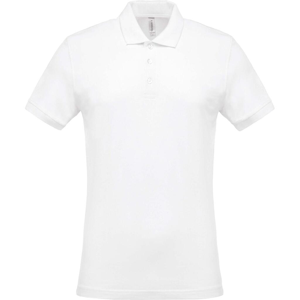 Polo shirt Kariban Piqué blanc