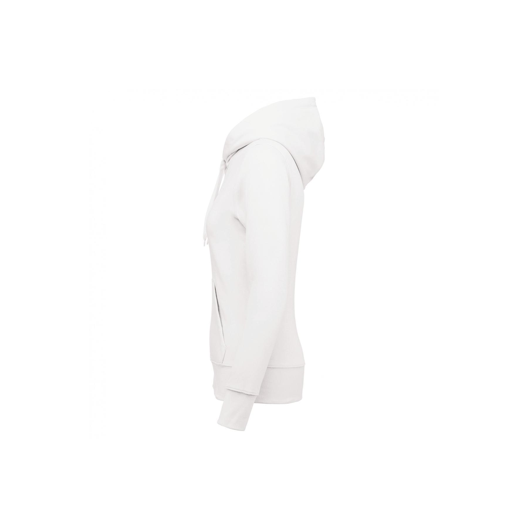 Sweatshirt à capuche écoresponsable zippé Femme Kariban 2/3