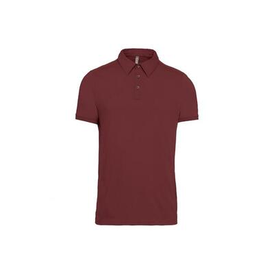 Poloshirt met korte mouwen kariban jersey