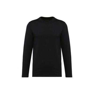 Suprima t-shirt met lange mouwen en ronde hals kariban premium