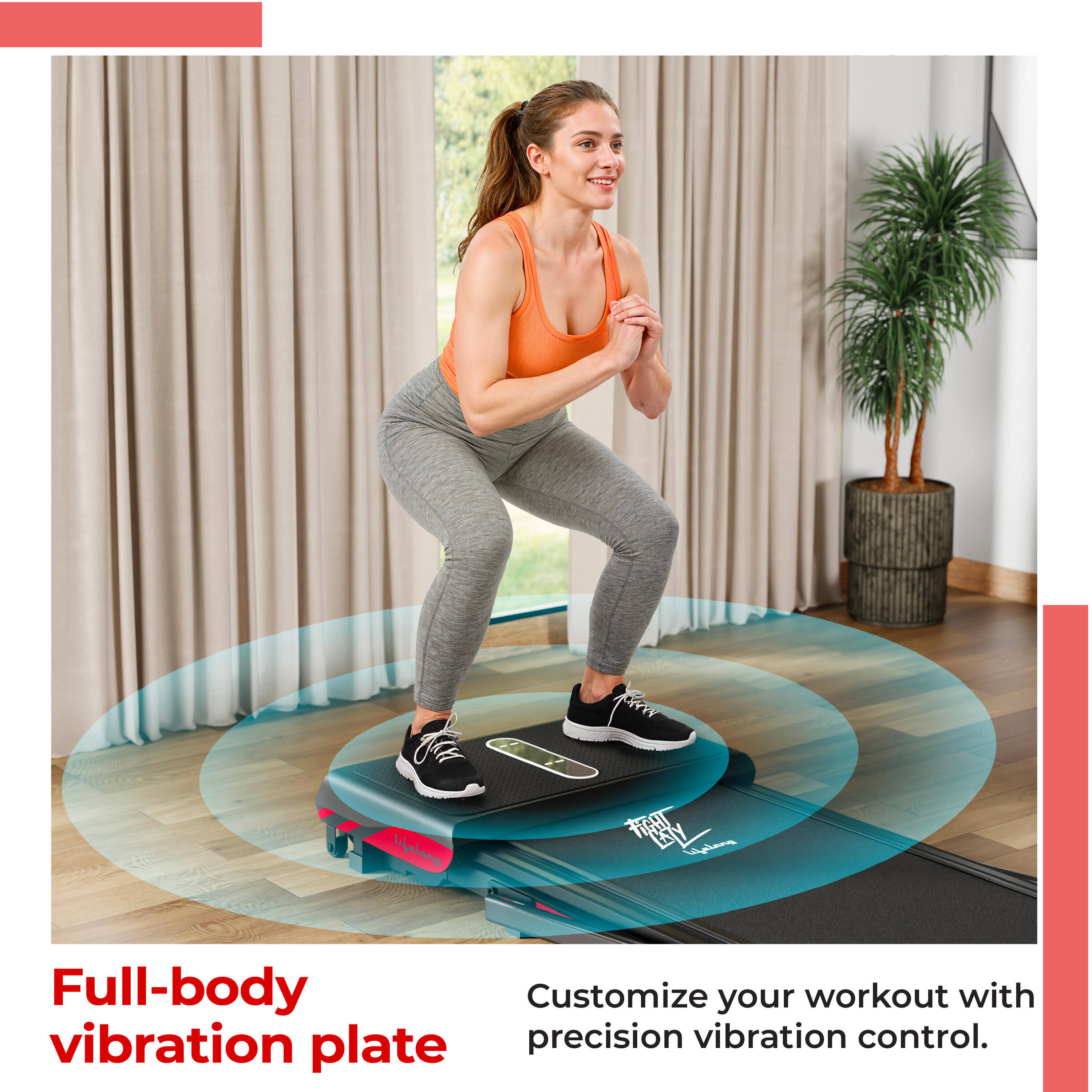 Lifelong FitPro Treadmill | 4 HP Motor | Vibration Plate | LED Display | Foldable Design | Remote Control | 110 Kg Max Weight | 8 Km/h Speed | Anti-Slip Belt | Home Gym Equipment LLTM180 -  3