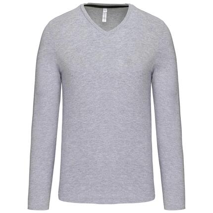 T-shirt manches longues col V Kariban