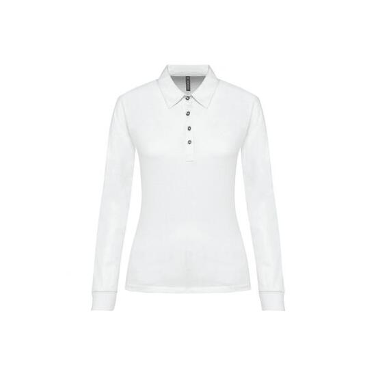Polo jersey manches longues Femme Kariban