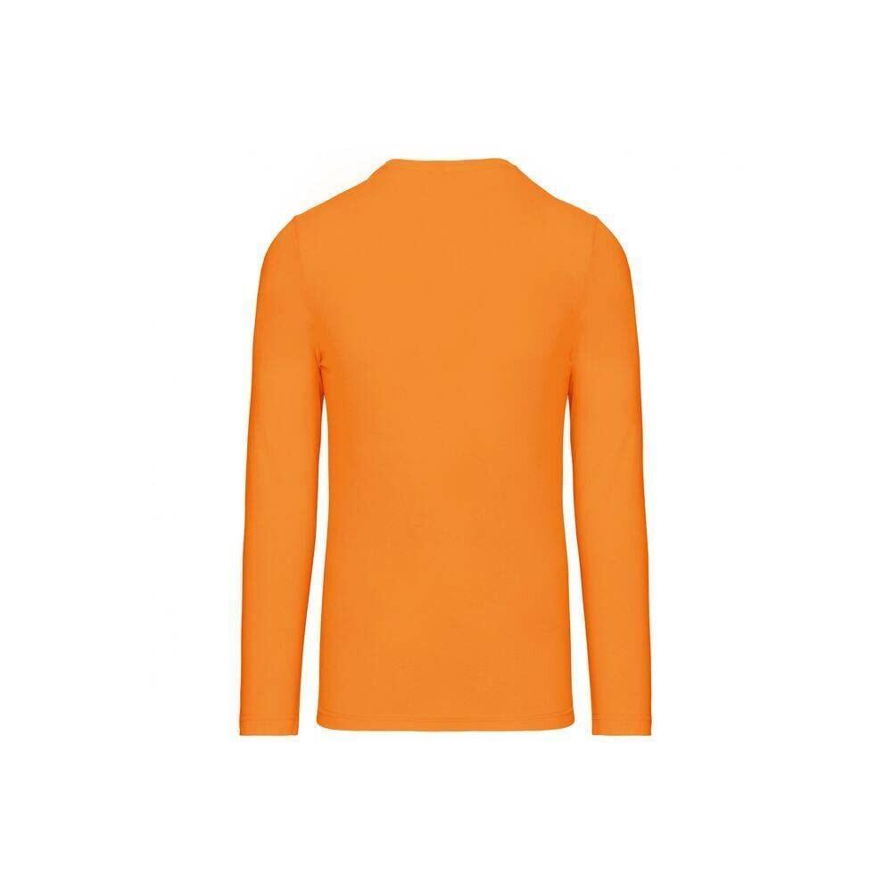 T-shirt Kariban Col V manches longues 2/7